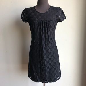 INC sz S polkadot mod shift dress